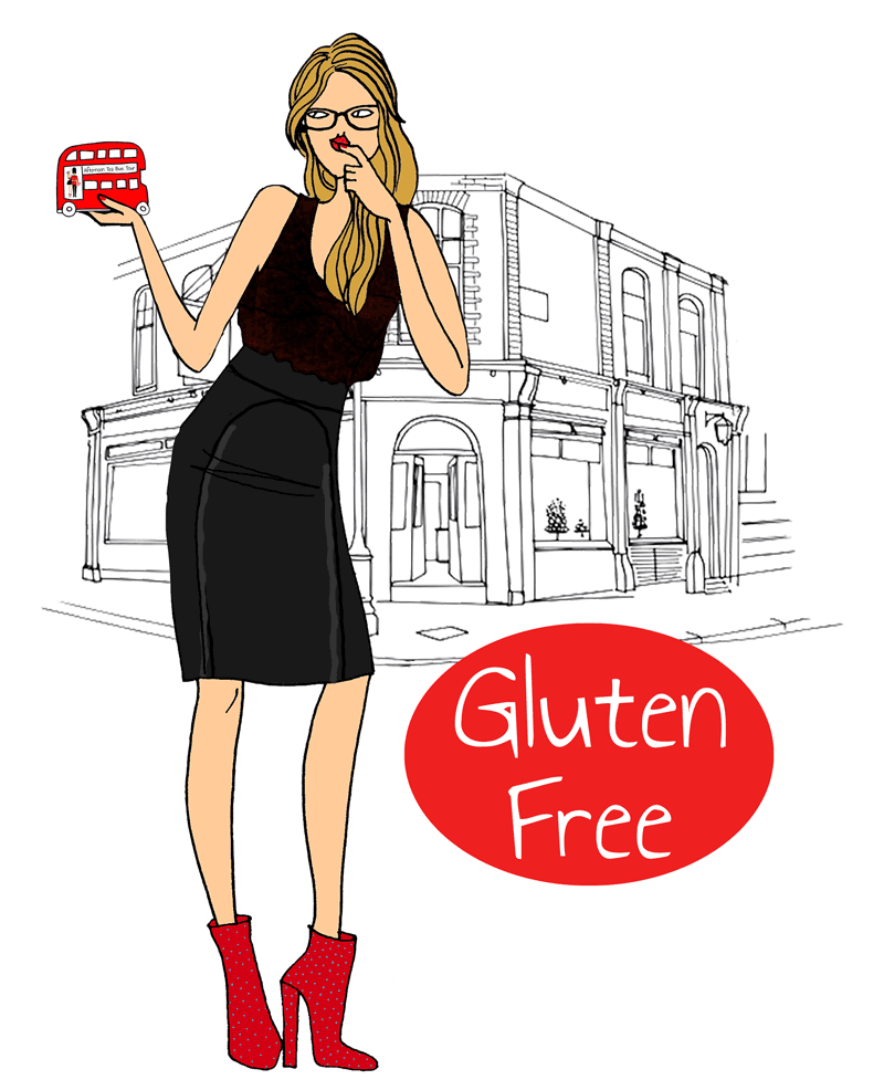 Gluten-free afternoon tea London bus