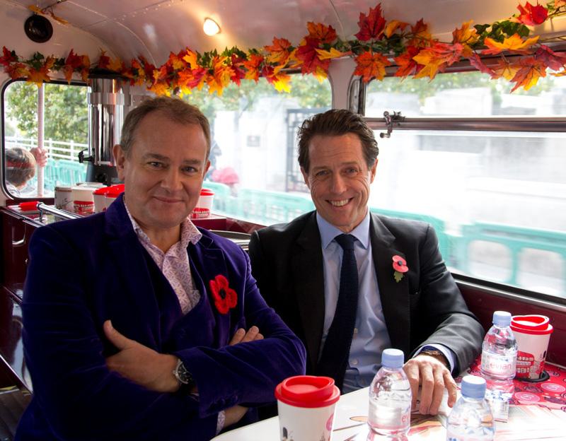 Paddington Afternoon Tea - with Hugh Grant on the B Bakery Bus