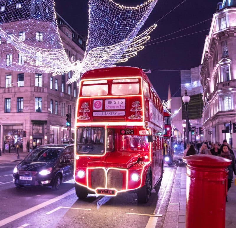 Best London Bus Tour: Christmas Lights Tour