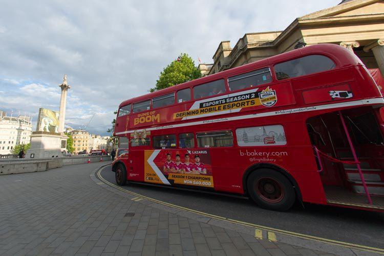 Routemaster Bus Private Hire: Guns of Boom