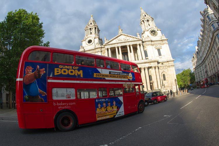 Routemaster Bus Private Hire: Guns of Boom