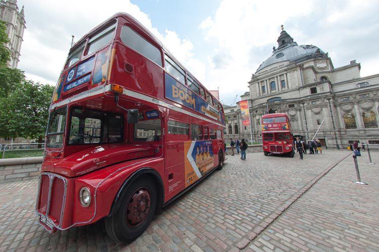 Routemaster Bus Private Hire: Guns of Boom