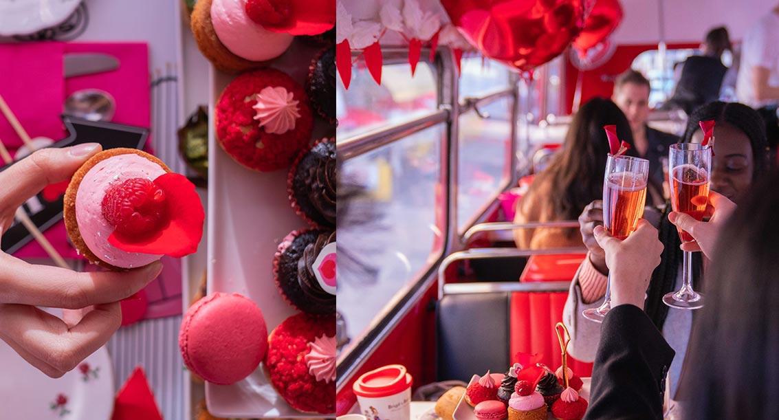 Valentines Afternoon Tea London: Bus Tour