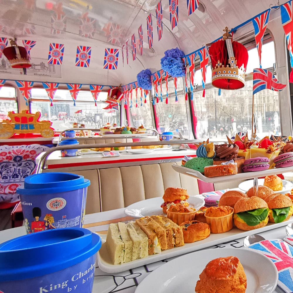 King's Coronation London Afternoon Tea Bus Tour