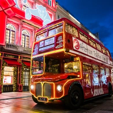 Christmas Afternoon Tea Sightseeing Bus Tour