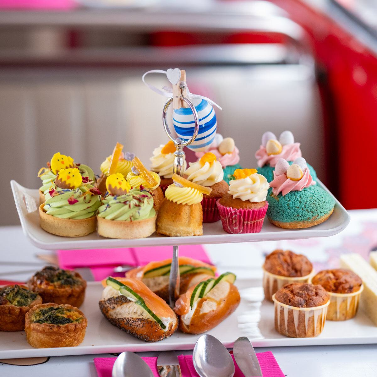 Things to do in London at Easter: Easter Afternoon Tea Bus Tour