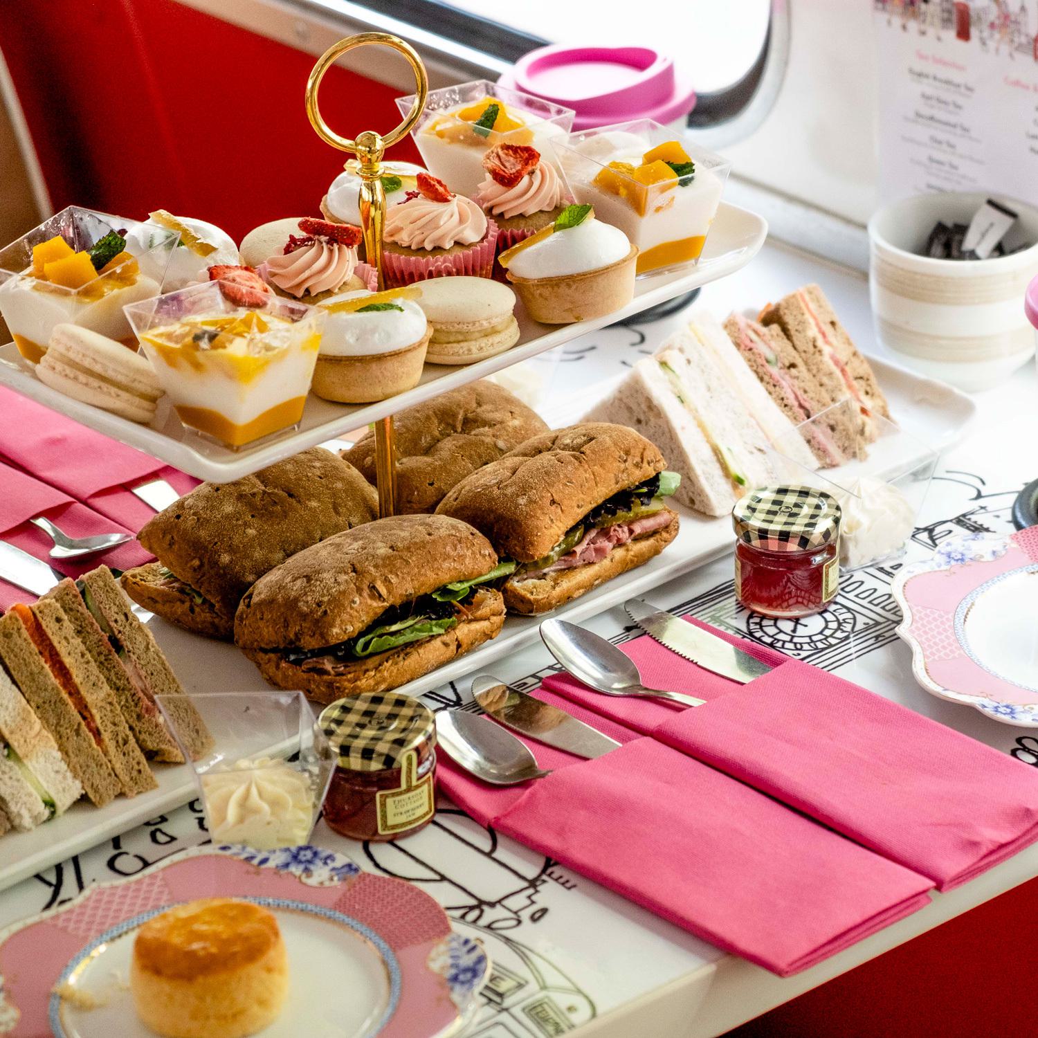 Gluten-free Afternoon Tea London Bus Tours