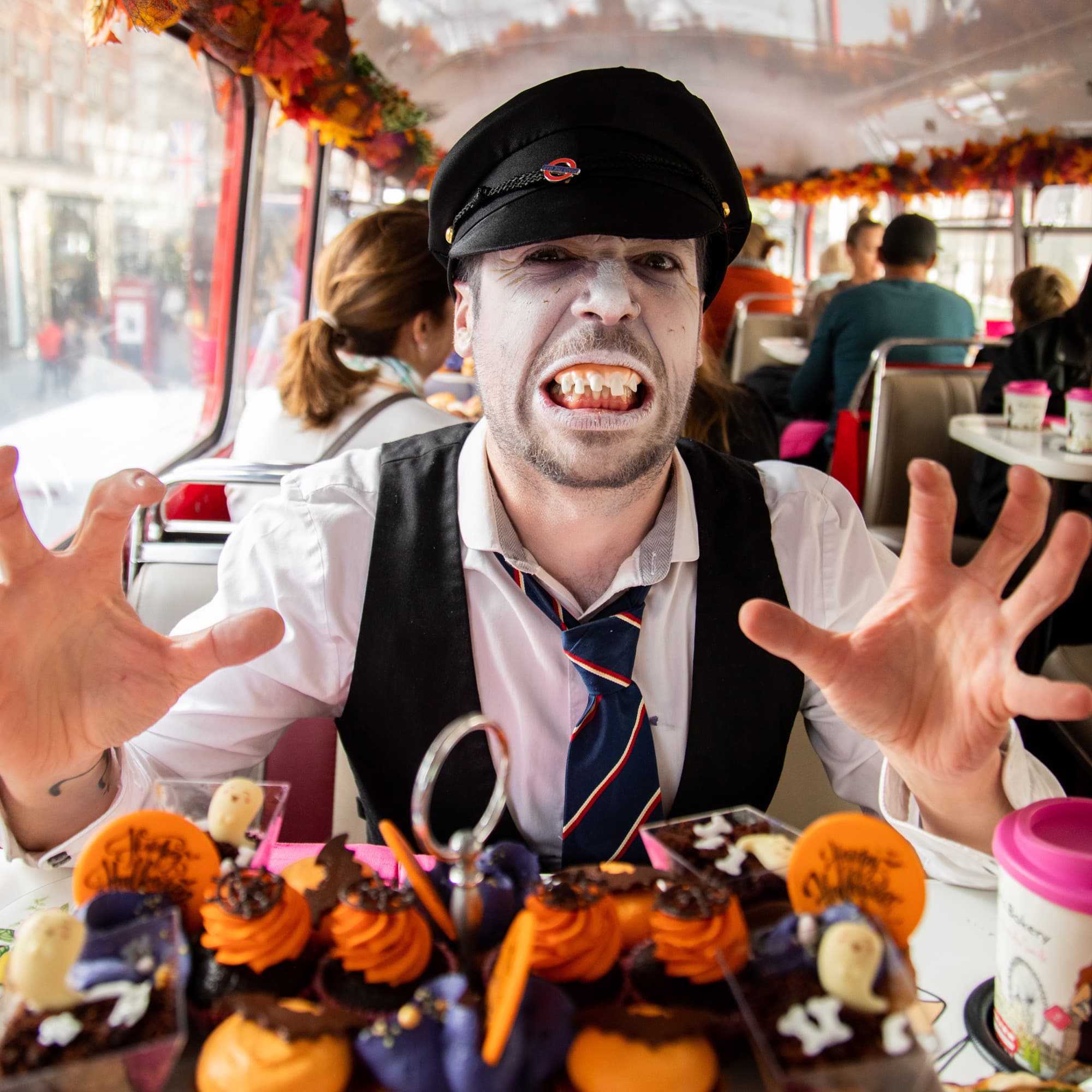 Half-term activities in London: halloween bus tours