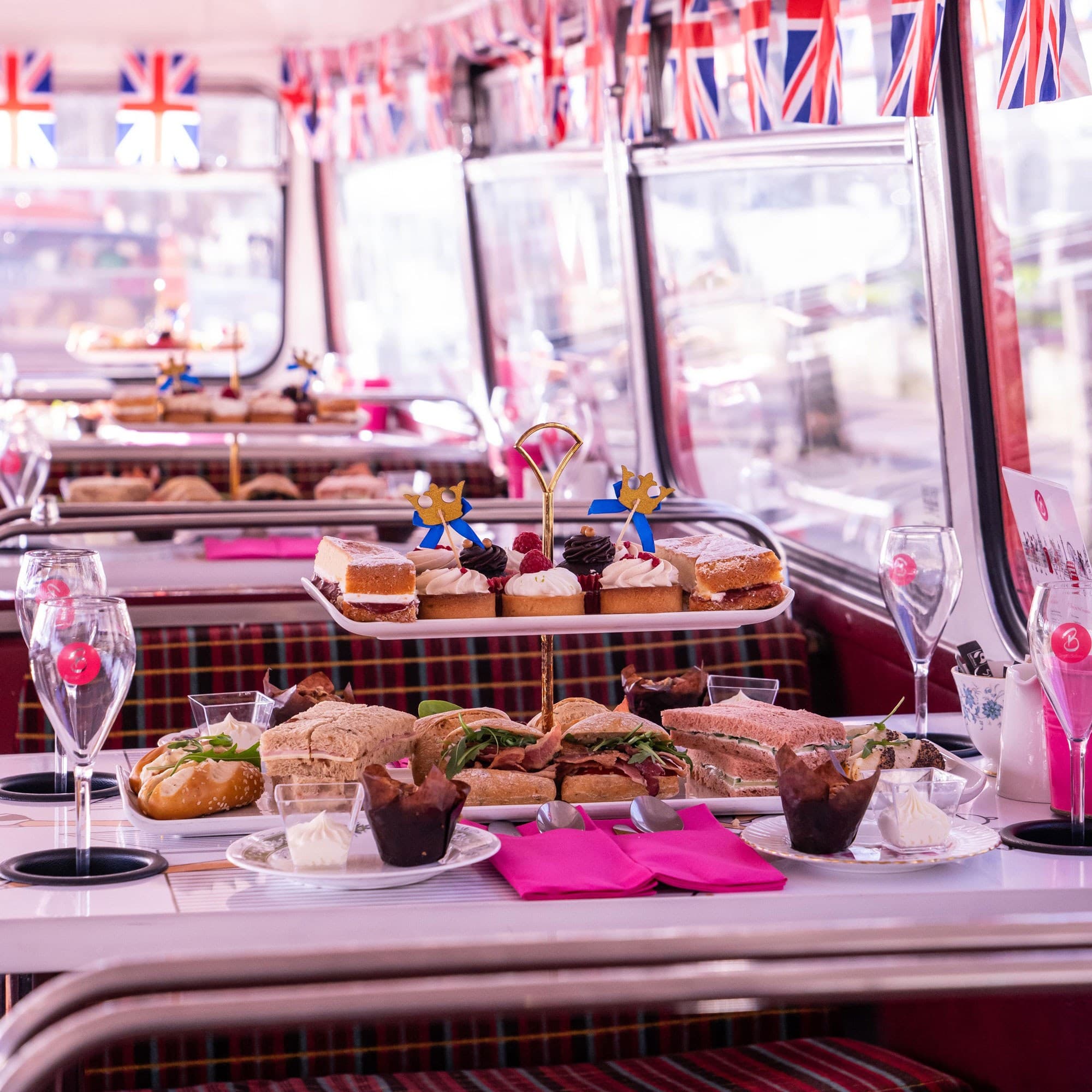 Platinum Jubilee Celebration in London: Brigit's Afternoon Tea Bus Tour