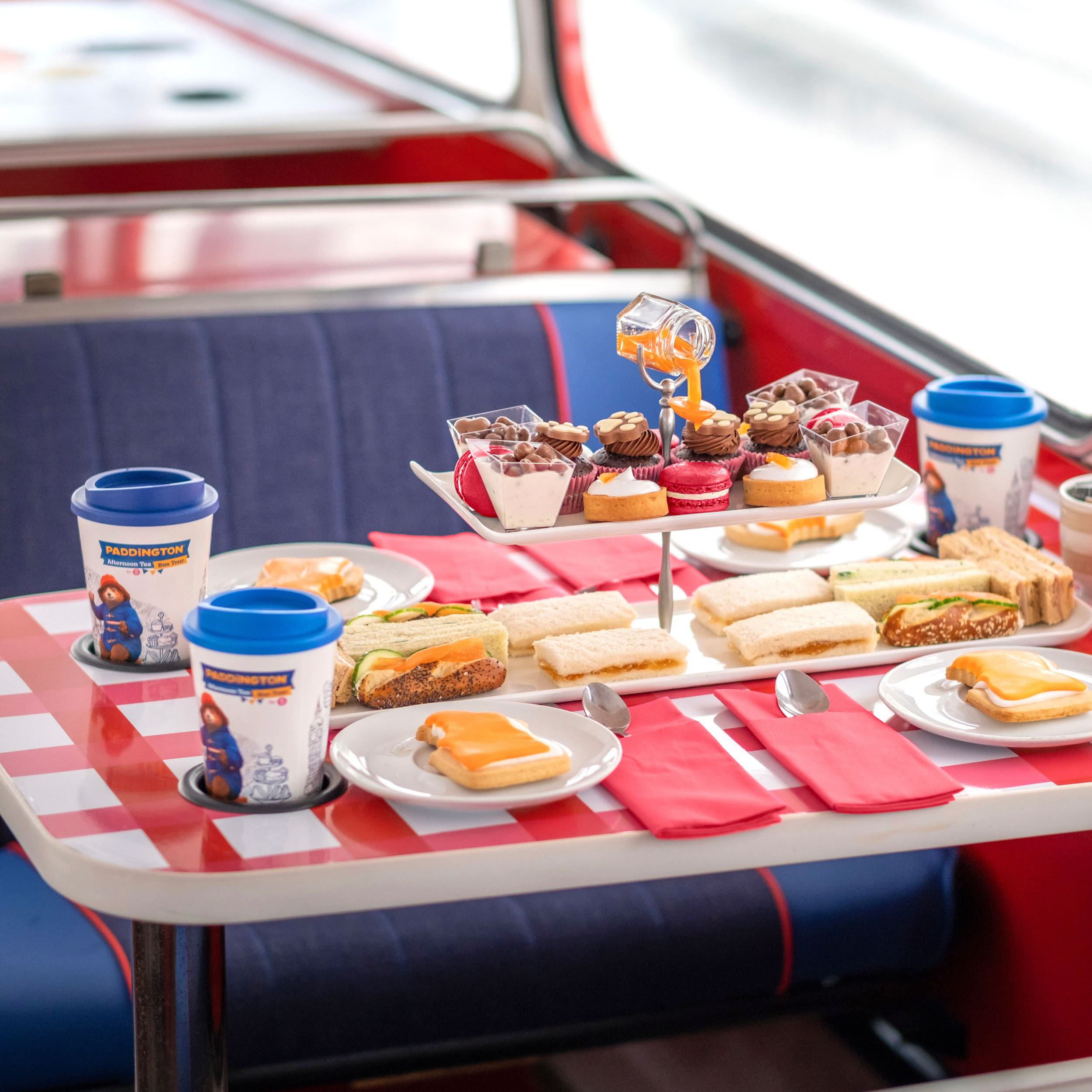 Things to do in London in May & June: Paddington Afternoon Tea Bus Tour