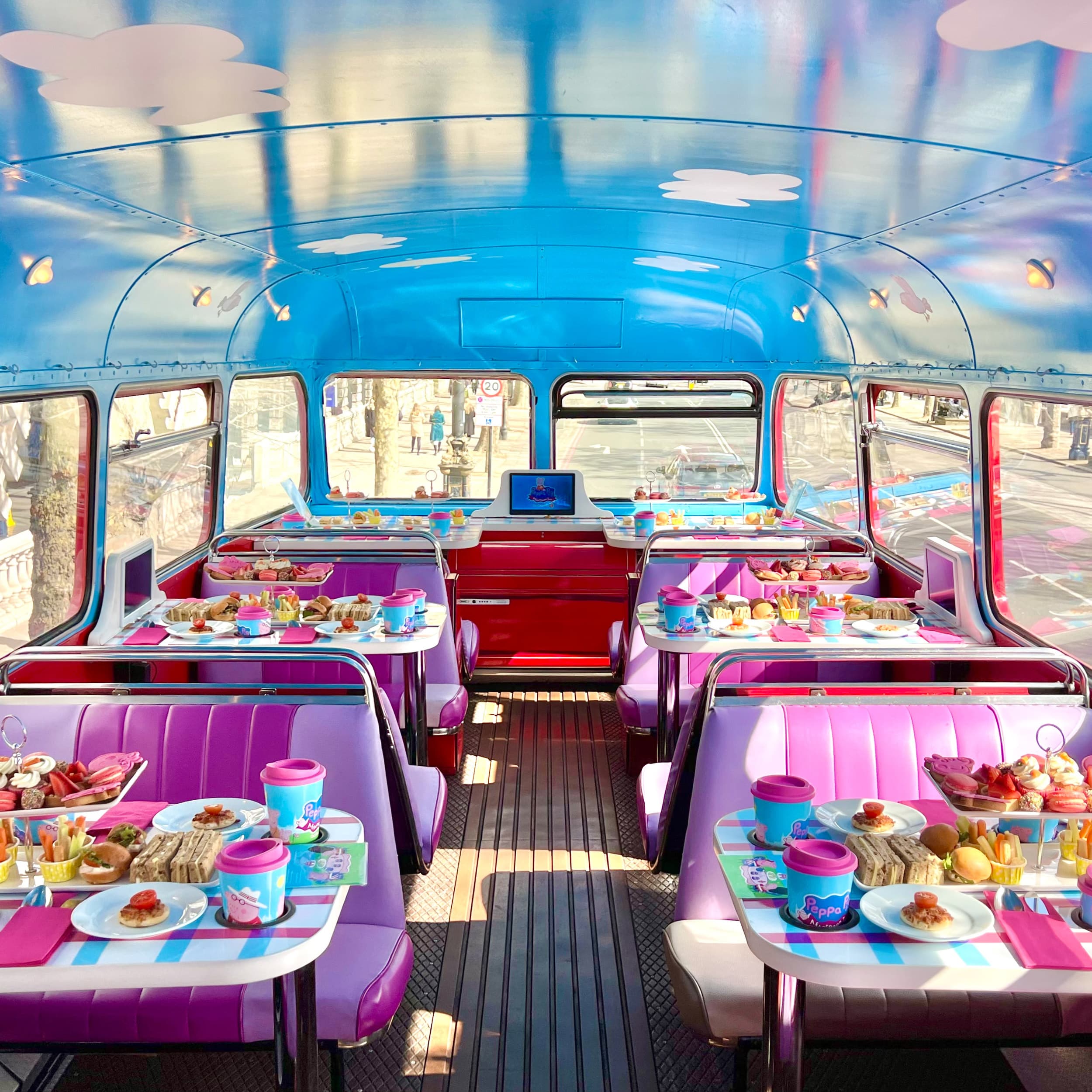 Staycation London: Peppa Pig Afternoon Tea Bus Tour
