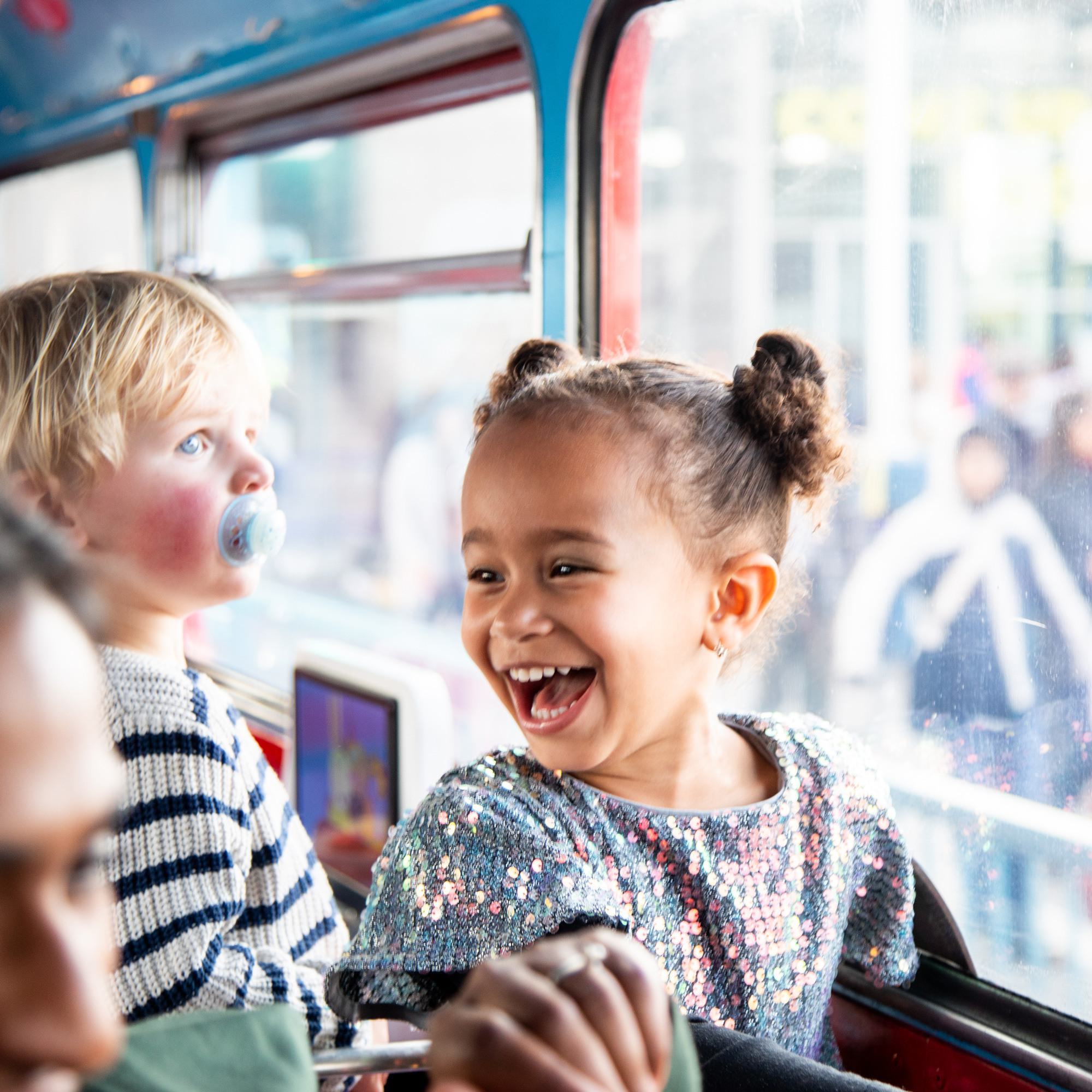 fun things to do in London for kids: Brigit's Bakery Afternoon Tea Bus Tours