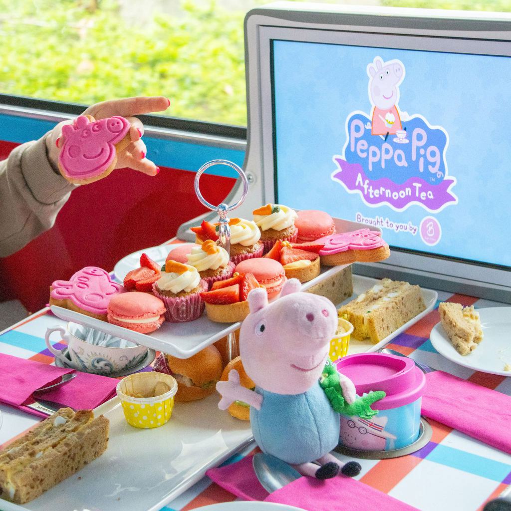 Peppa Pig Kids Afternoon Tea London Bus Tours