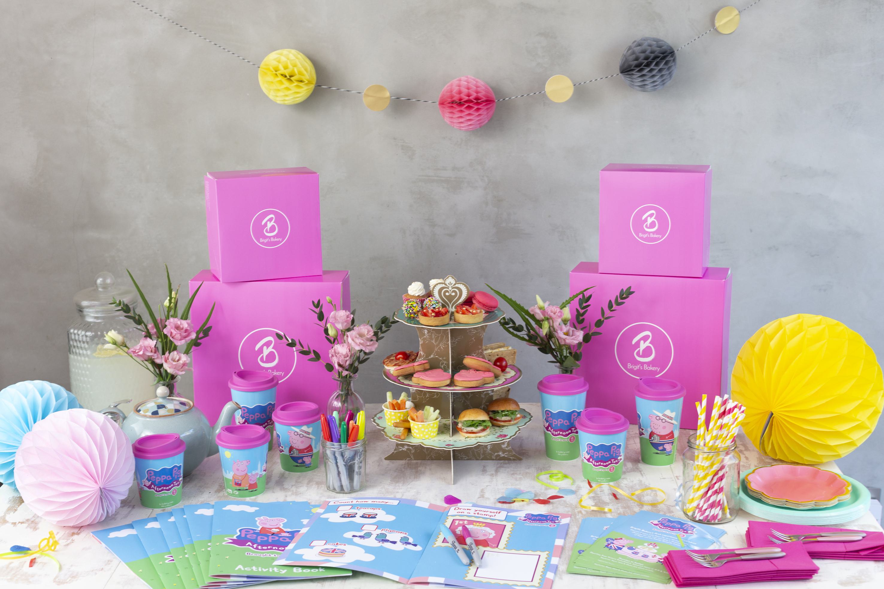 Children's Tea Parties: Peppa Pig Afternoon Tea Delivery