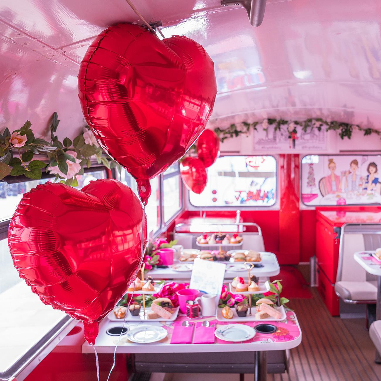 Unusual things to do in London - Valentines Day Bus Tour