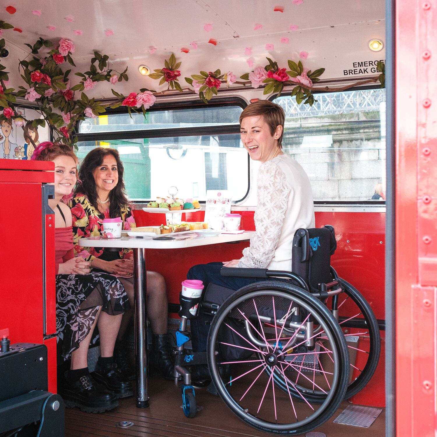 Brigit's wheelchair-friendly Sightseeing Routemaster Bus Tour