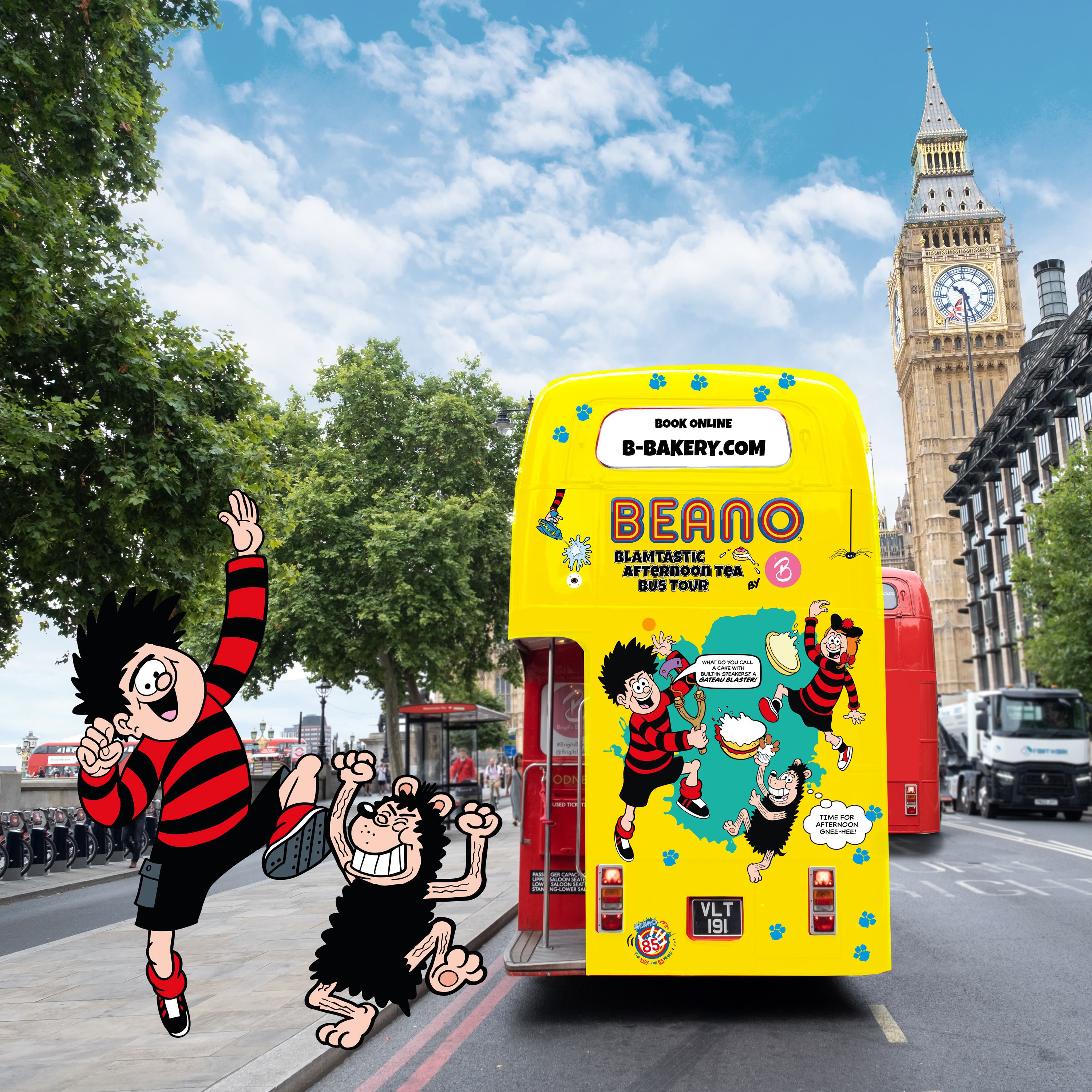 Beano Bus Tour: fun things to do in London with kids