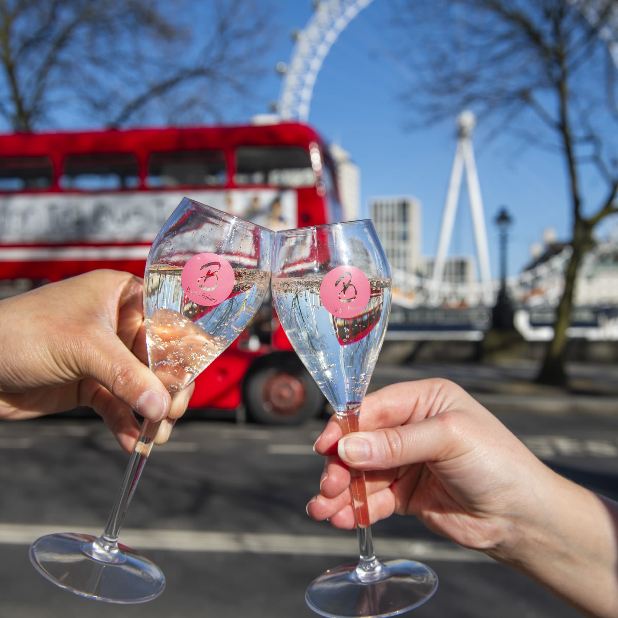 Brigit's Bakery Champagne bus tour London