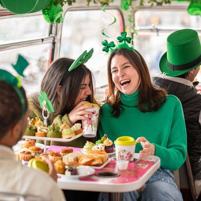 St Patrick's Day Afternoon Tea Sightseeing Bus Tour