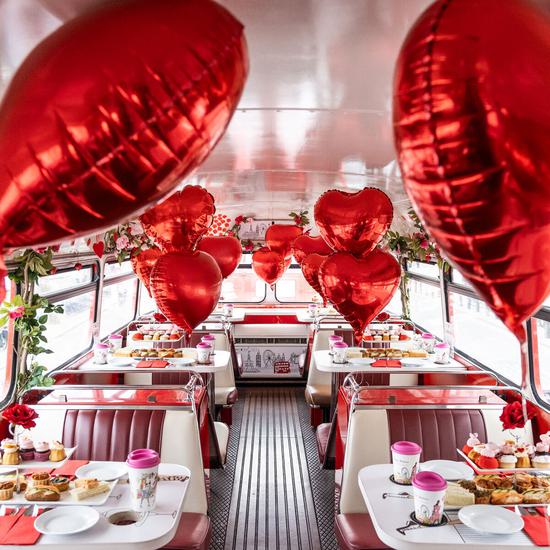 Valentines afternoon tea bus tour 2024 5